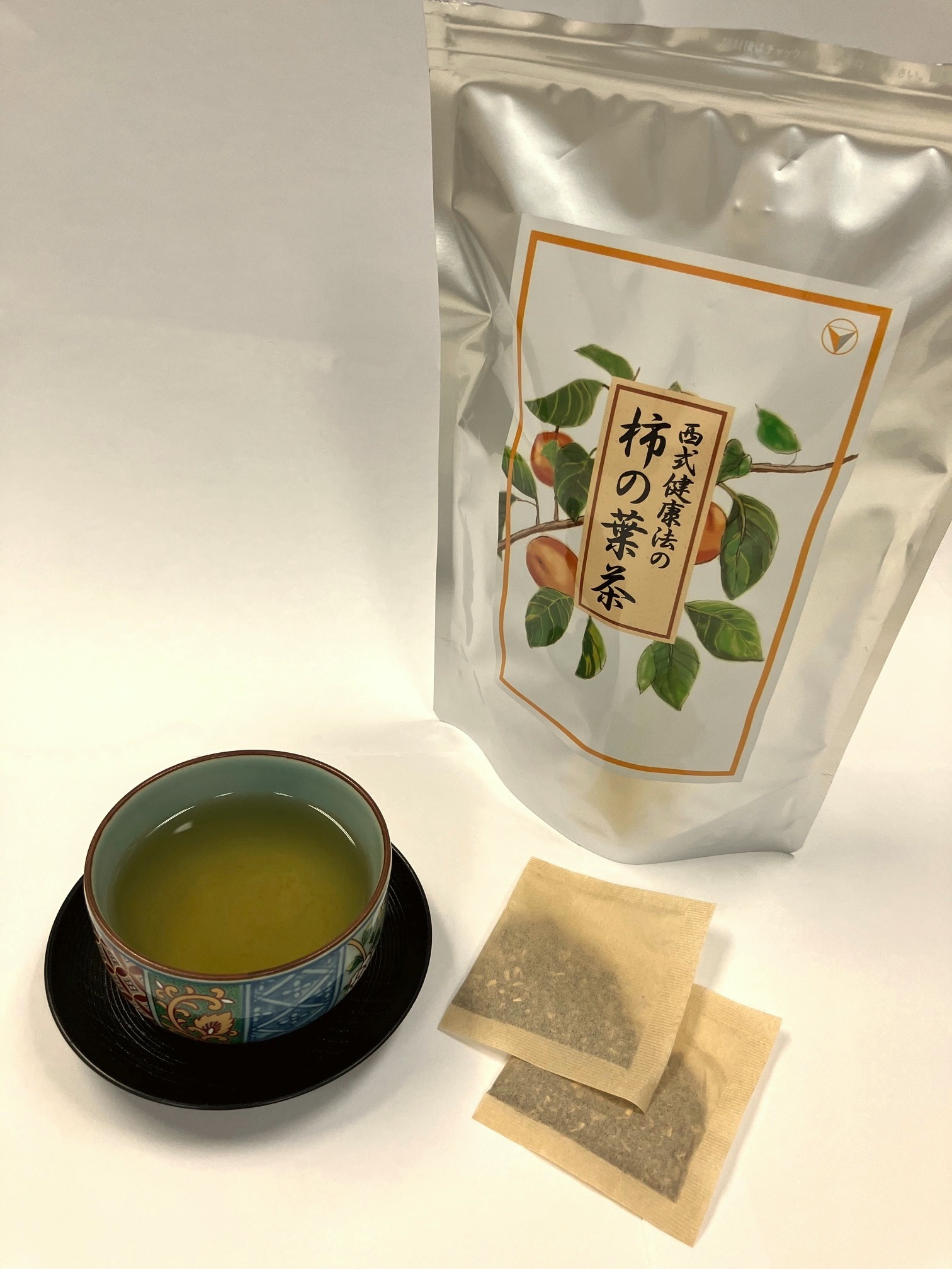 柿の葉茶の写真
